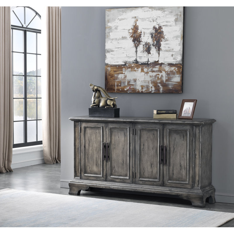 Bungalow Rose Jessenia Media Credenza Wayfair